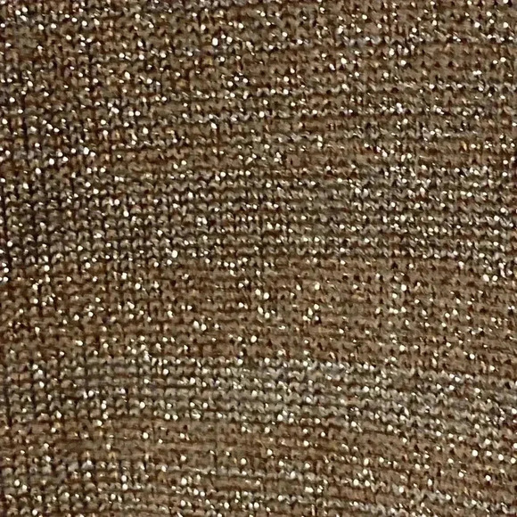 LANE BRYANT WO SIZE 26/28 BRONZE METALLIC HOLIDAY FORMALTOP TURTLENECK KEYHOLE - Picture 12 of 14